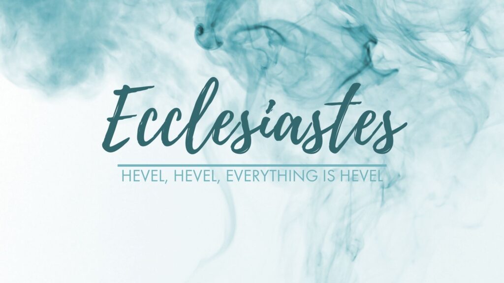 Ecclesiastes
